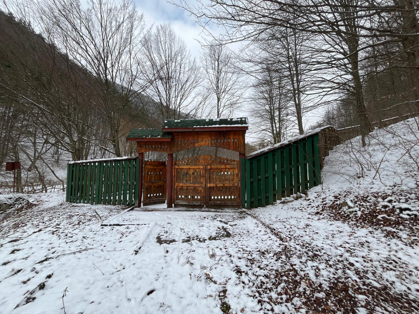 Cabană înscrisă în CF 60065 Boșorod, compusă din teren în suprafață de 2.430 mp și construcție având o suprafață construită de 110 mp