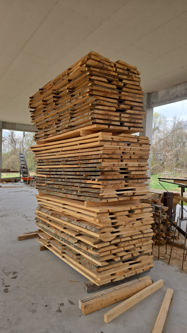 Pachet Stoc materii prime, produse finite, produse reziduale de natura lemn rotund, cherestea și grinzi, rumeguș